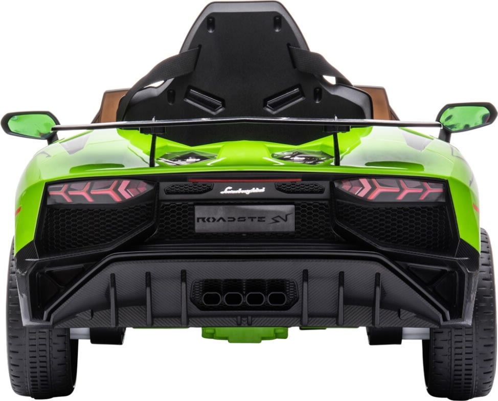 NORDIC PLAY Elbil Lamborghini Aventador, 12V, grön