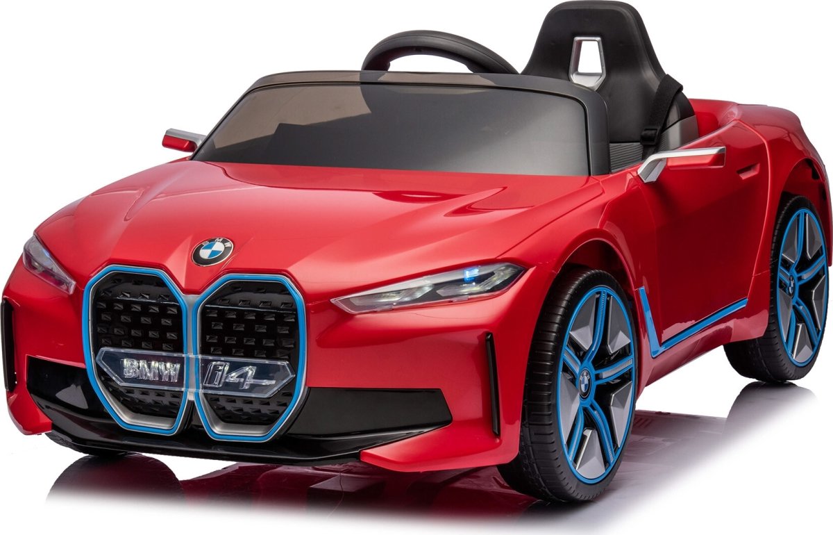 NORDIC PLAY Elbil BMW I4, 4x12V, röd