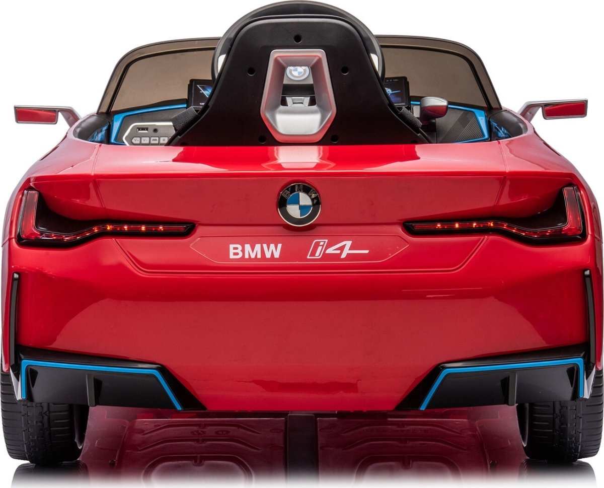 NORDIC PLAY Elbil BMW I4, 4x12V, röd