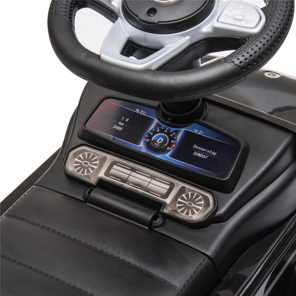 NORDIC PLAY Gåbil Mercedes-Benz licens G350D svart