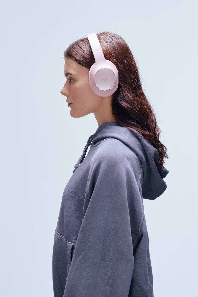 SoundLiving Wave headset, rosa