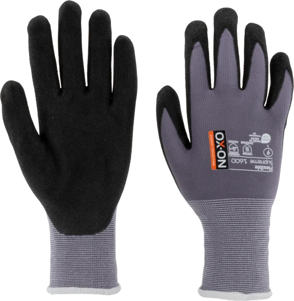 OX-ON Arbetshandske Flexible Supreme 1600, Strl 6