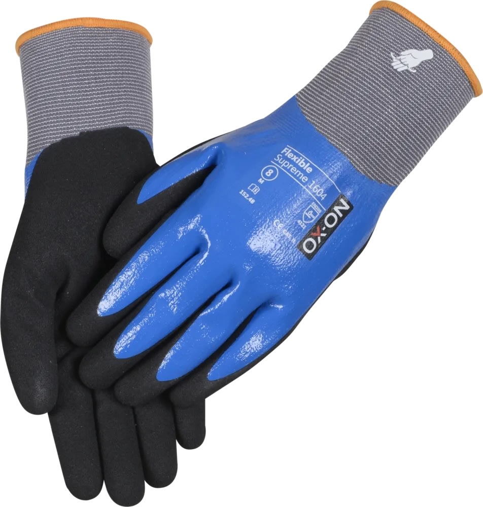 OX-ON Arbetshandske Flexible Supreme 1604, Strl 8