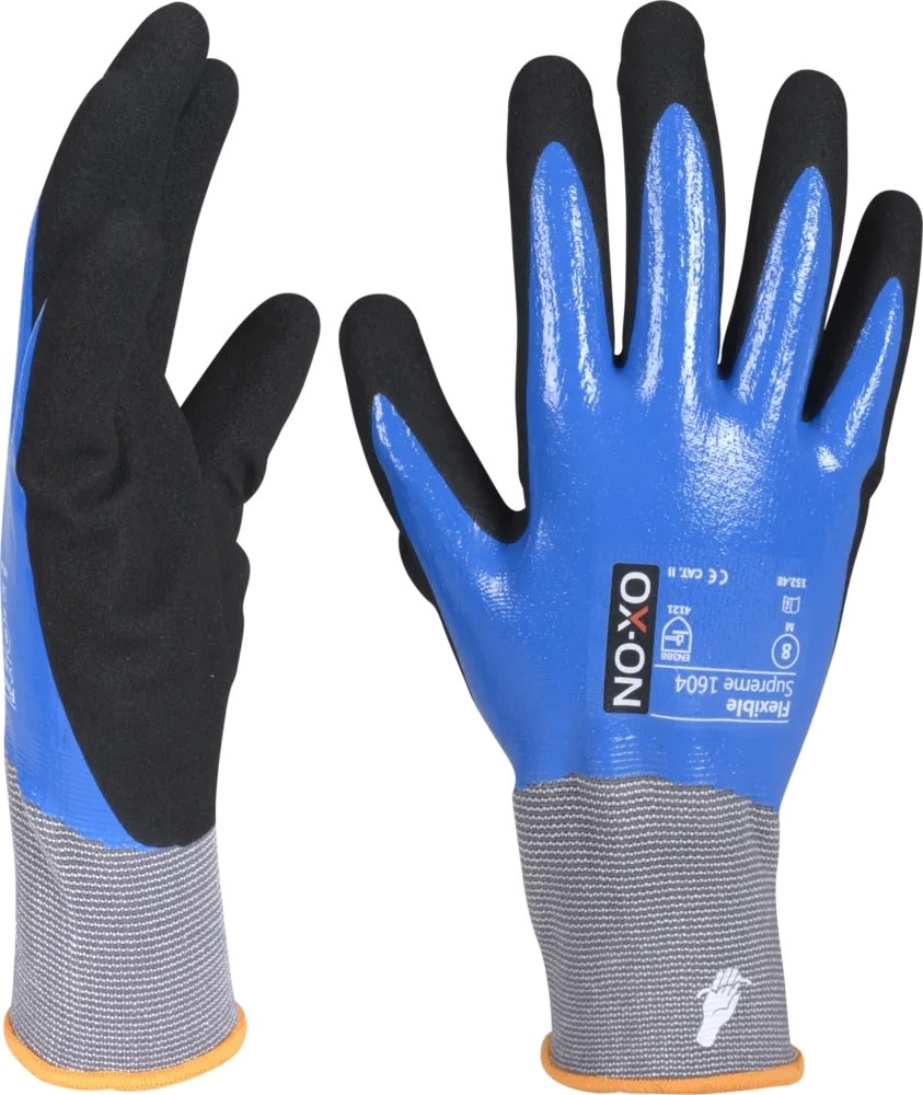 OX-ON Arbetshandske Flexible Supreme 1604, Strl 11