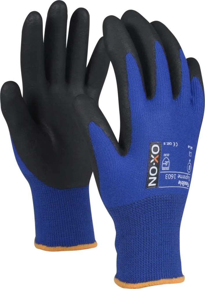 OX-ON Arbetshandske Flexible Supreme 1603, Strl 10