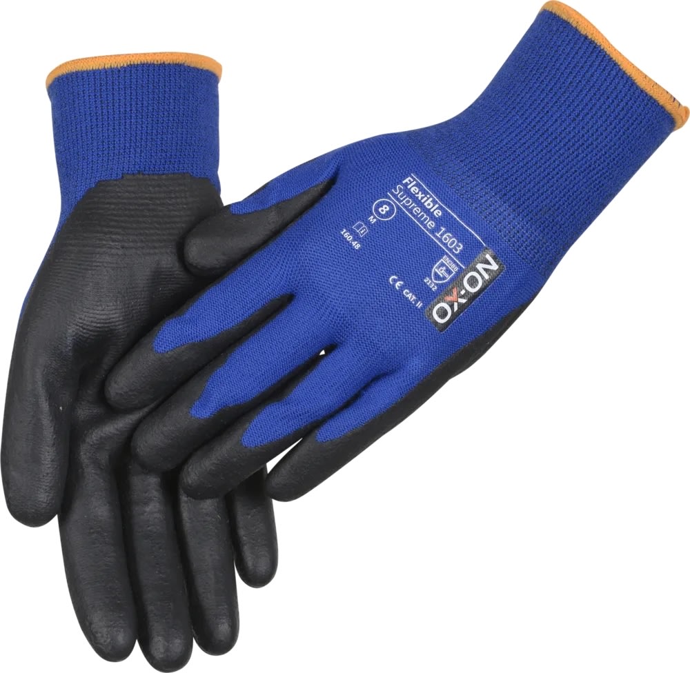 OX-ON Arbetshandske Flexible Supreme 1603, Strl 10