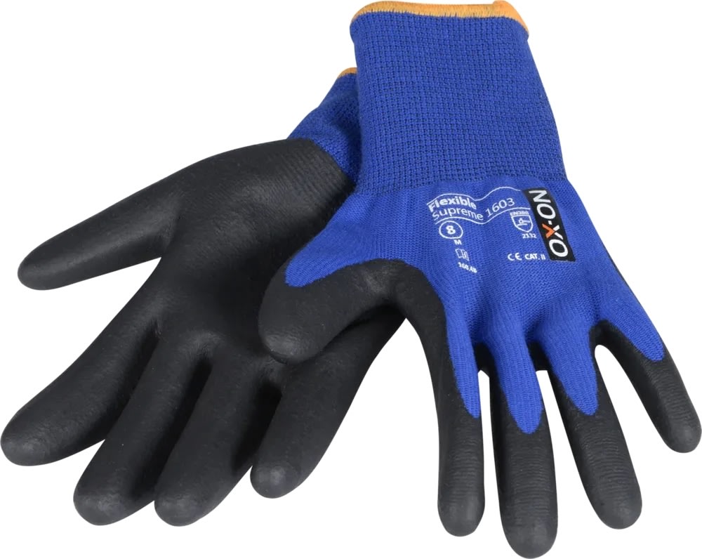 OX-ON Arbetshandske Flexible Supreme 1603, Strl 10