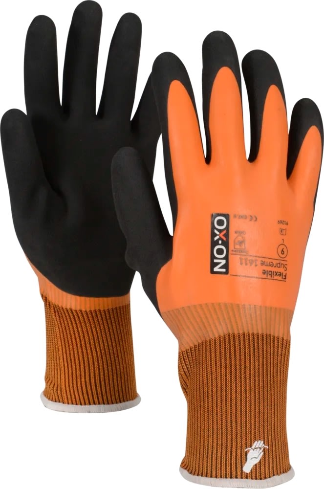 OX-ON Arbetshandske Flexible Supreme 1611, Strl 8