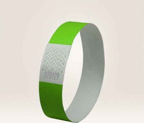 Avery TYVGN-50 Armband | grön | 500 st.| 256x19mm