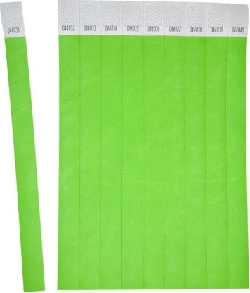 Avery TYVGN-50 Armband | grön | 500 st.| 256x19mm
