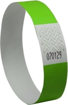 Avery TYVGN-50 Armband | grön | 500 st.| 256x19mm
