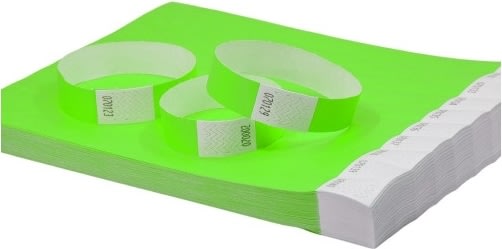 Avery TYVGN-50 Armband | grön | 500 st.| 256x19mm