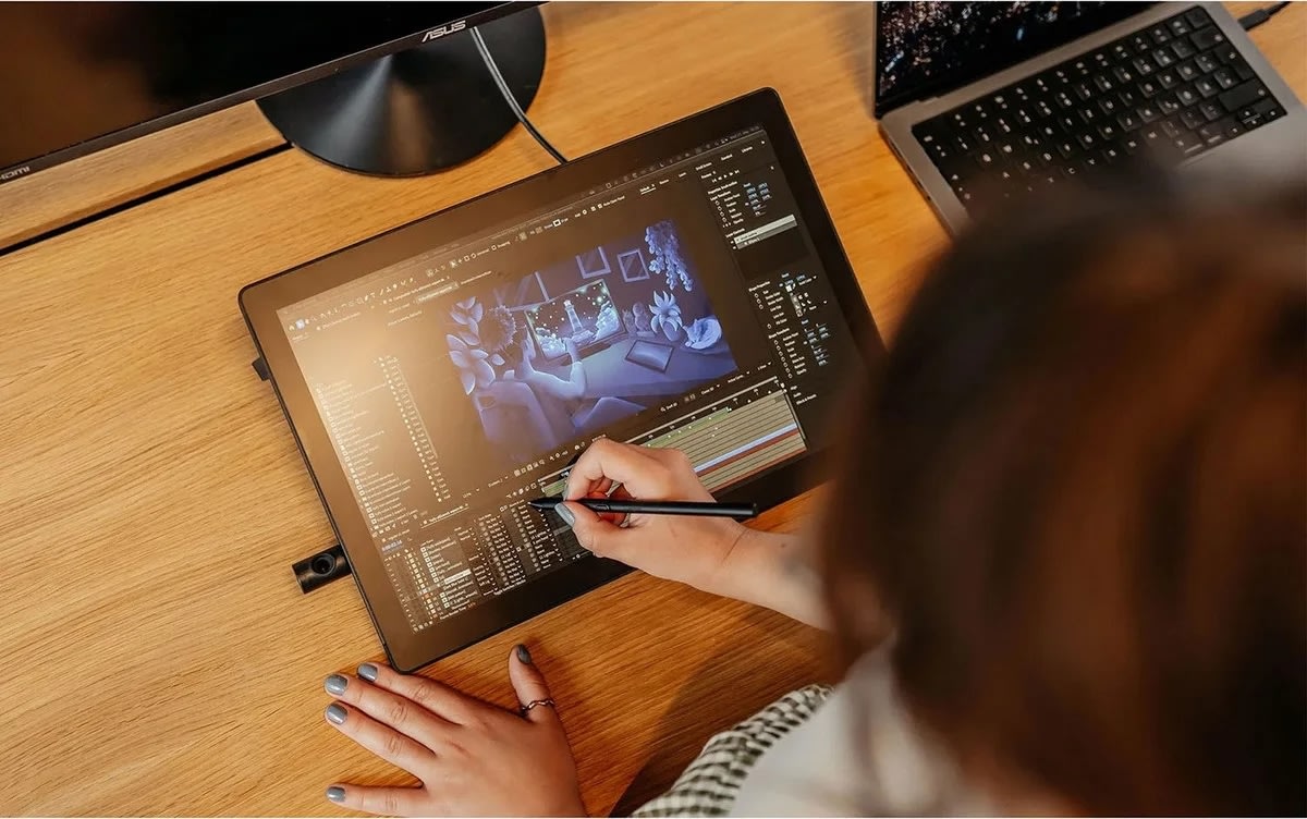 Wacom Display Cintiq 16 (2025), svart