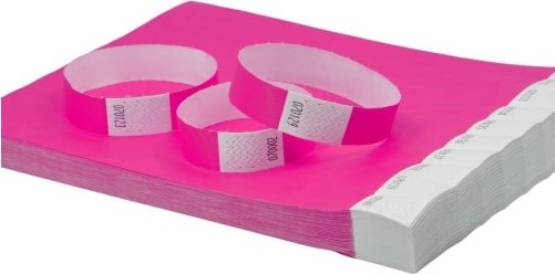 Avery TYVPK-50 Armband | pink | 500 st.| 256x19mm