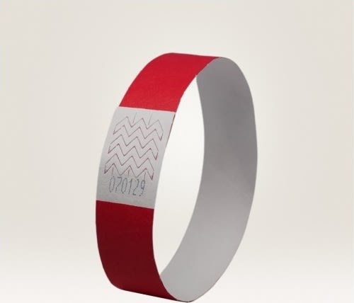 Avery TYVRD-50 Armband | röd | 500 st. | 256x19mm