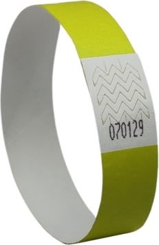 Avery TYVYW-50 Armband |neongul |500 st.|256x19mm