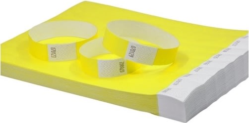 Avery TYVYW-50 Armband |neongul |500 st.|256x19mm