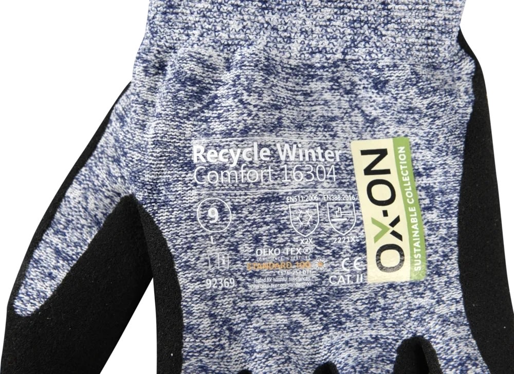 OX-ON Arbetshandske Winter Comfort 16304, Strl 10