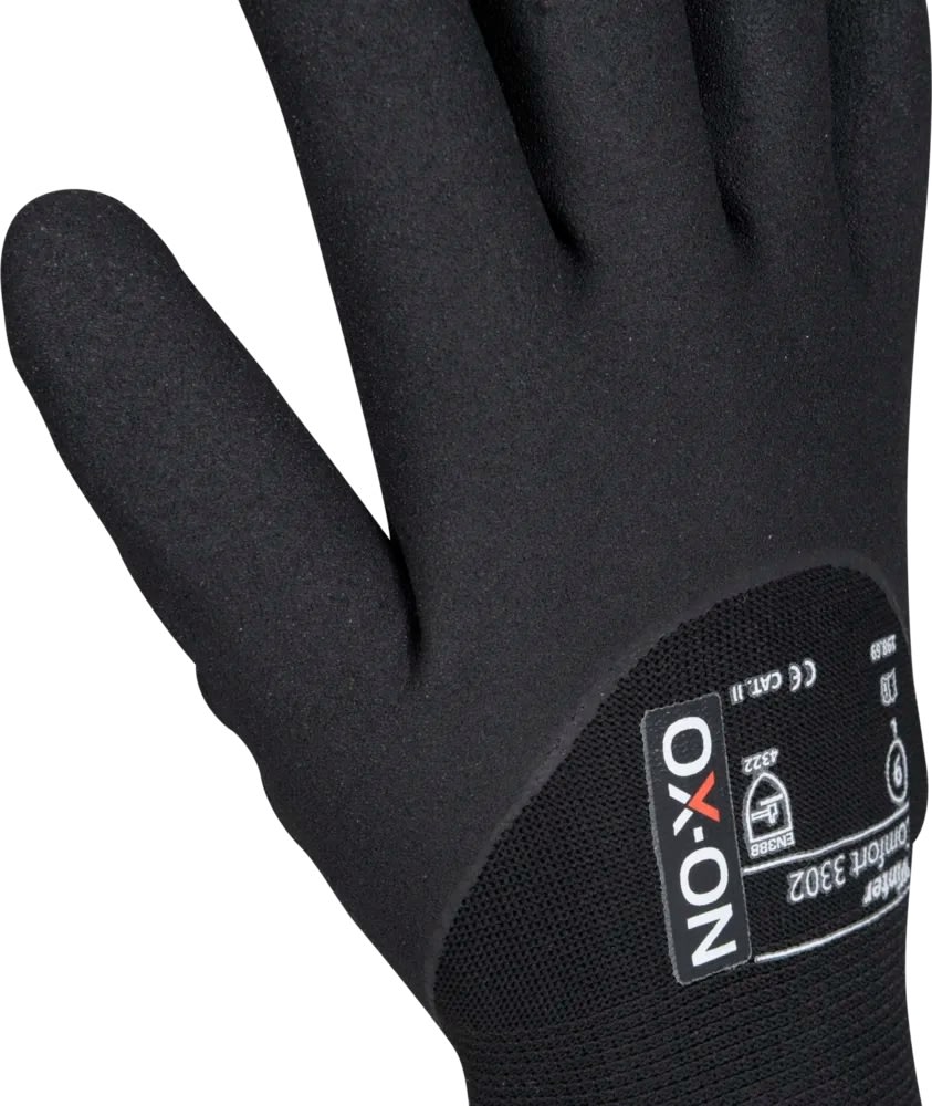 OX-ON Arbetsmanschett Winter Comfort 3302, Strl 9