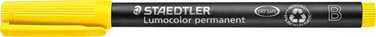 Staedtler Lumocolor 314 Märkpenna B, permanent, gu