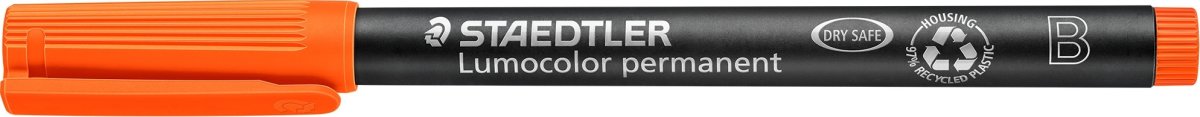Staedtler Lumocolor 314 Märkpenna B, permanent, or