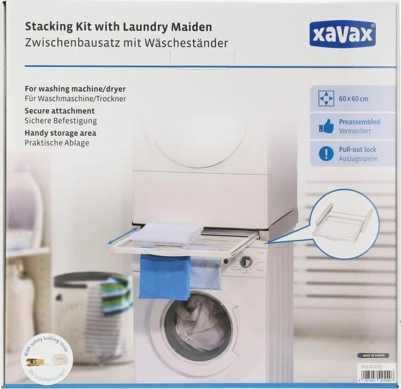 Xavax Stapelset Kit för Tvättmaskin/Torktumlare