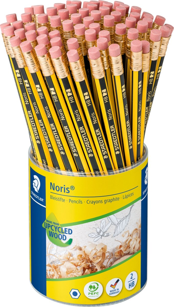 Staedtler Noris 122 HB Blyertspennor, sudd | 72 st