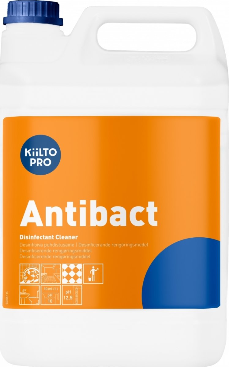 Kiilto Pro Antibact | Ytdesinfektion | 5 L