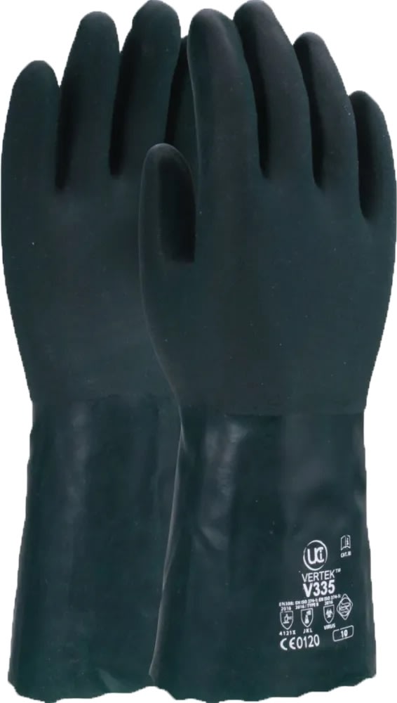 VERTEK Arbetshandske V335 PVC, Strl 10