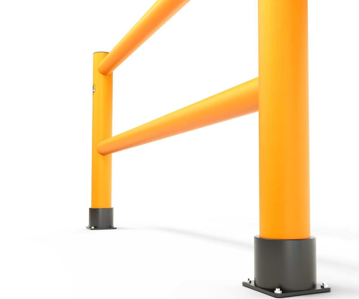 Rack Mammut skyddsräcke, Flex, 4 m