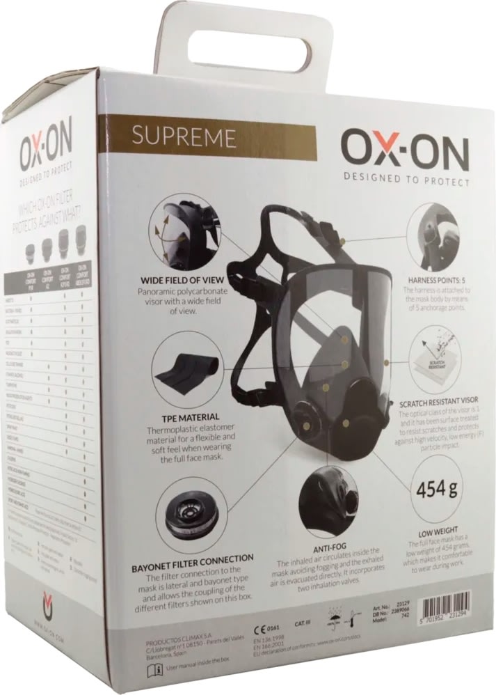 OX-ON Helmask Supreme 742