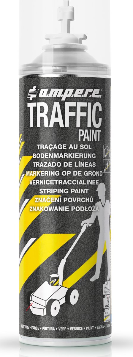 Traffic golvmarkeringsfärg, 500 ml, vit