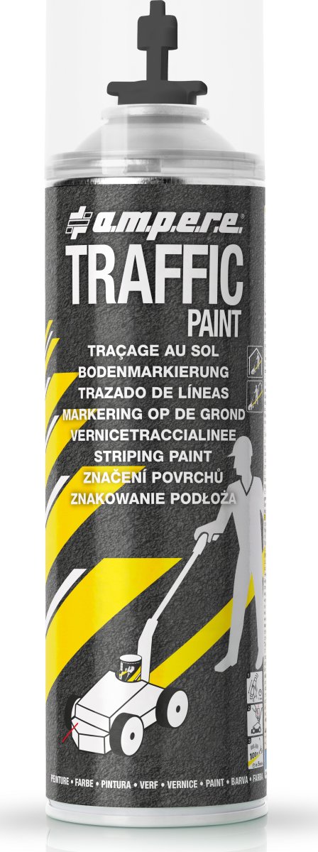 Traffic golvmarkeringsfärg, 500ml, svart