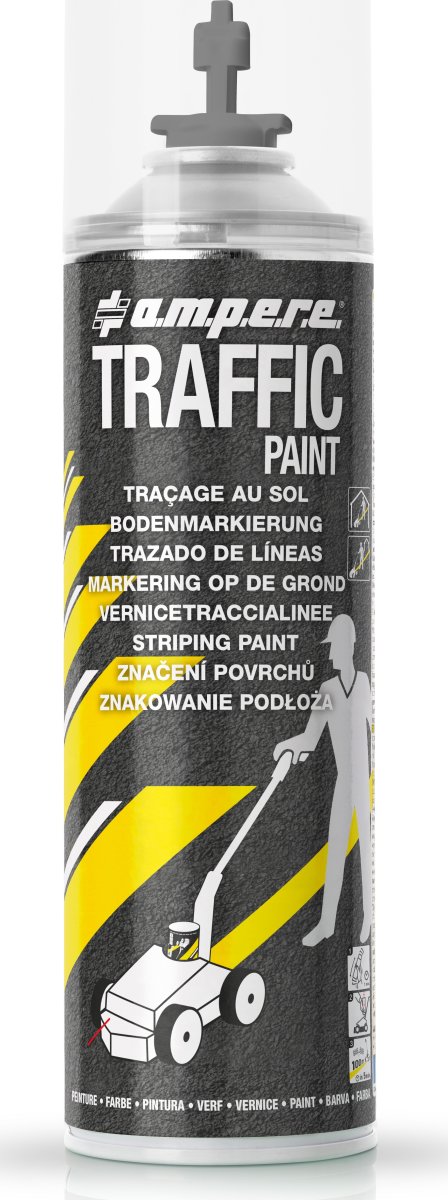 Traffic golvmarkeringsset m/vagn+färg, grå