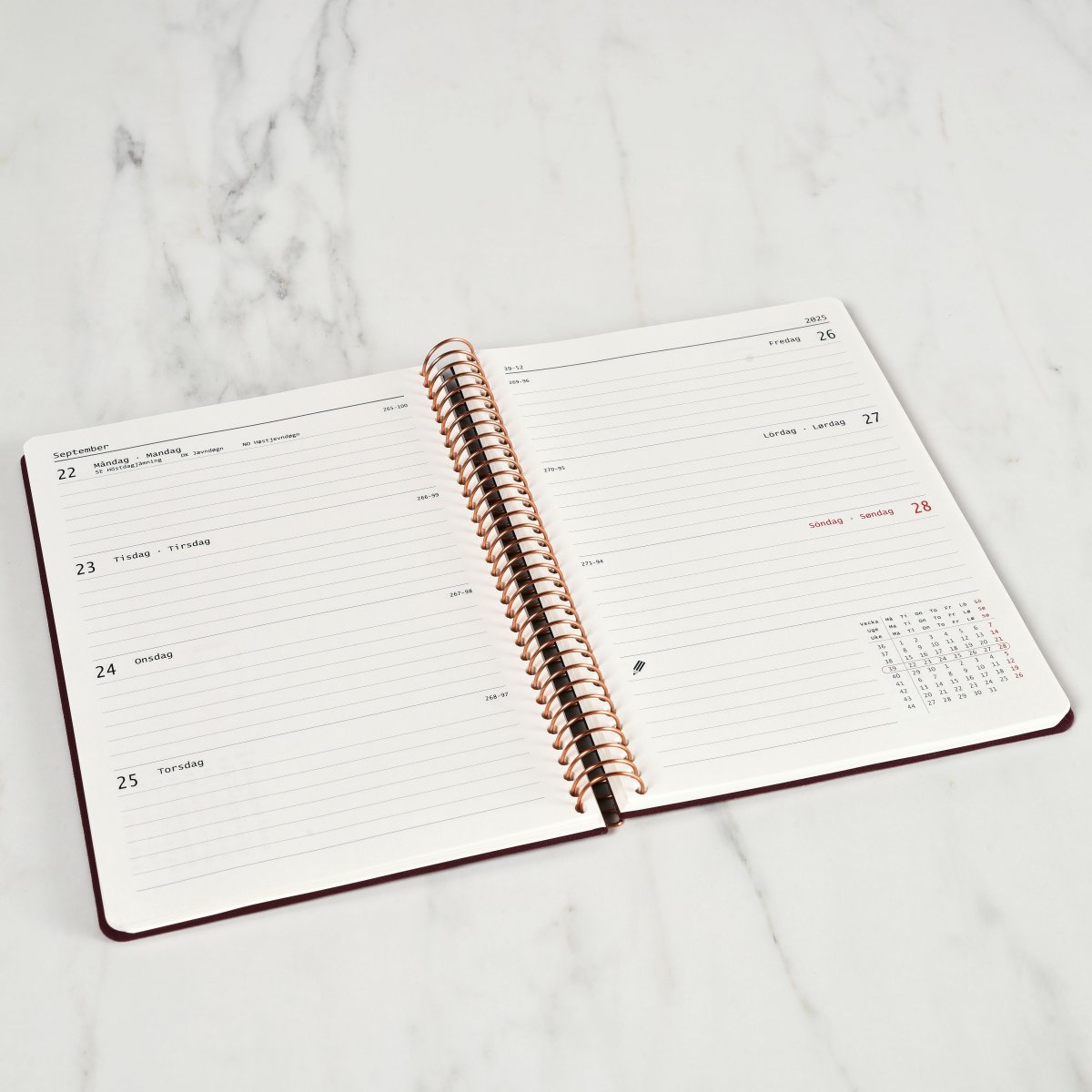 Kozo 2026 Kalender | A5 | Vecka | Coffee