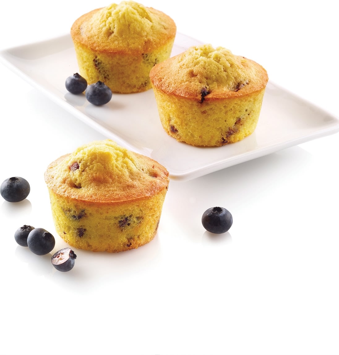 Silikomart Bakform muffin 6 st, Ø6,9cm, 11cl