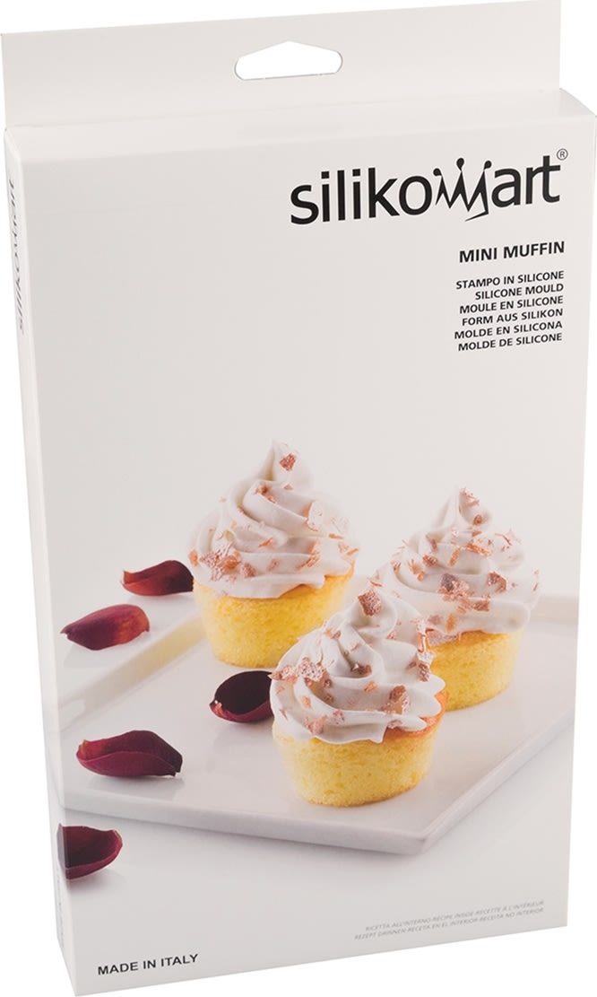 Silikomart Bakform muffin 11 st, Ø5,1cm, 9,2cl