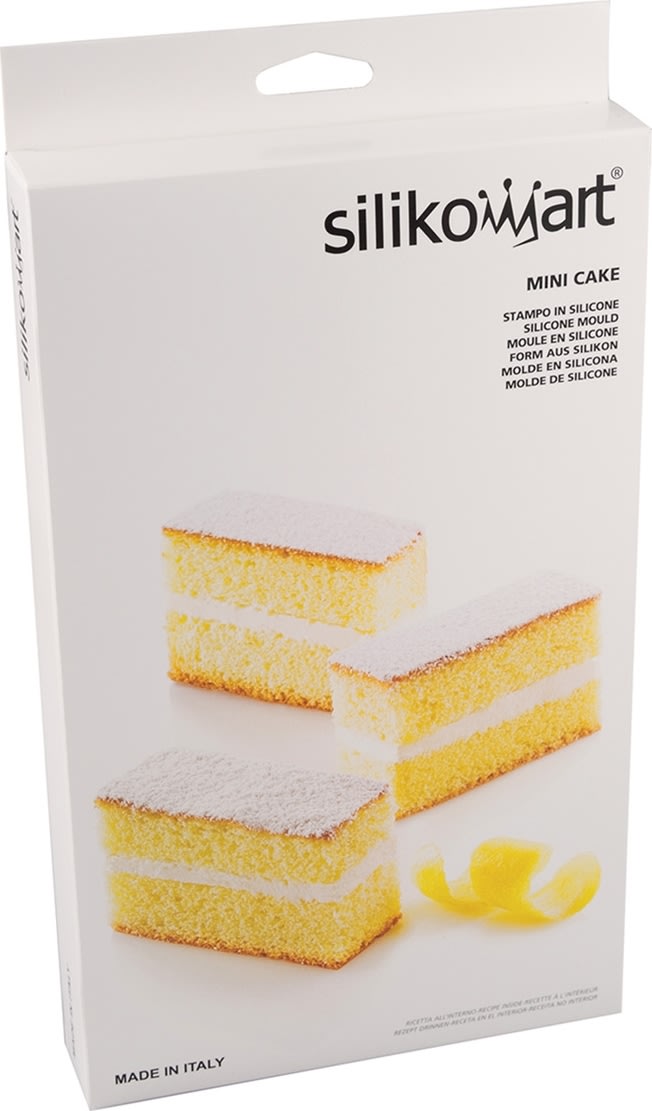 Silikomart Bakform rektangel 12 st, 7cl