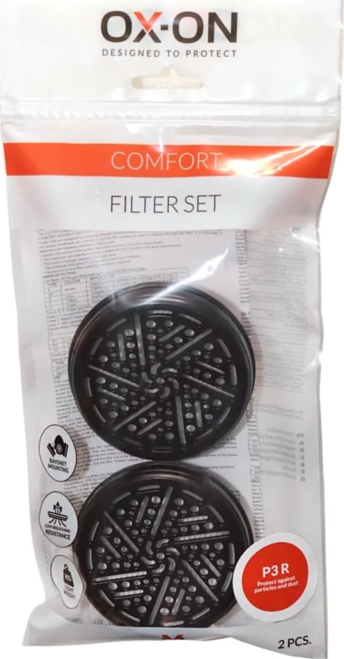 OX-ON Partikelfiltersats Comfort P3 R, 2 st.