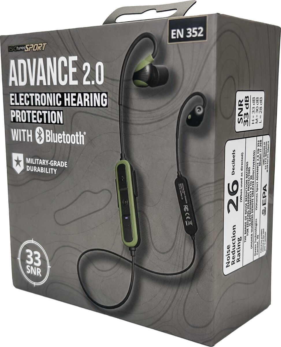 ISOtunes Hörselskydd PRO Advance 2.0 IT26B - EN352