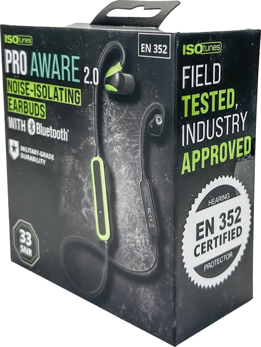ISOtunes Hörselskydd PRO AWARE 2.0 IT39B - EN352