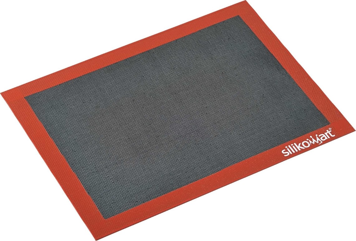 Silikomart Bakmatta Air Mat, röd/svart, 40x60cm