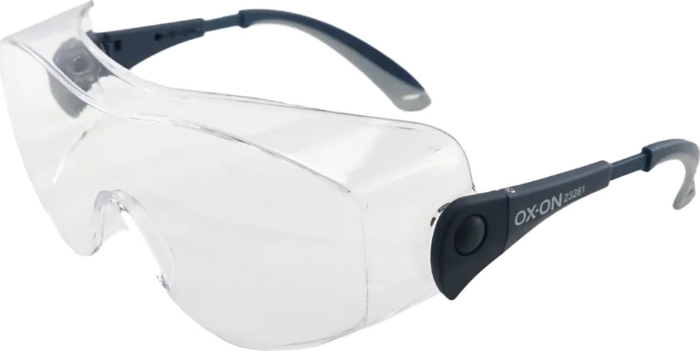 OX-ON Skyddsglasögon OTG Supreme, Klar