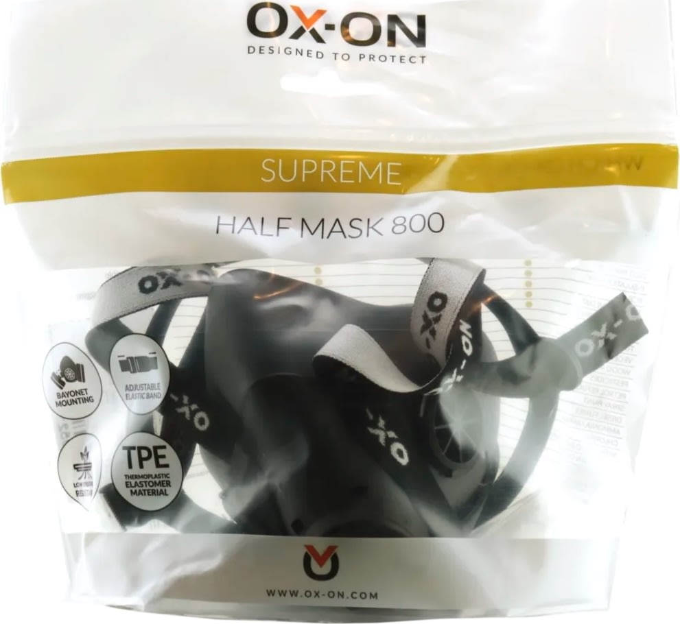 OX-ON Halvmask 800 Supreme - utan filter