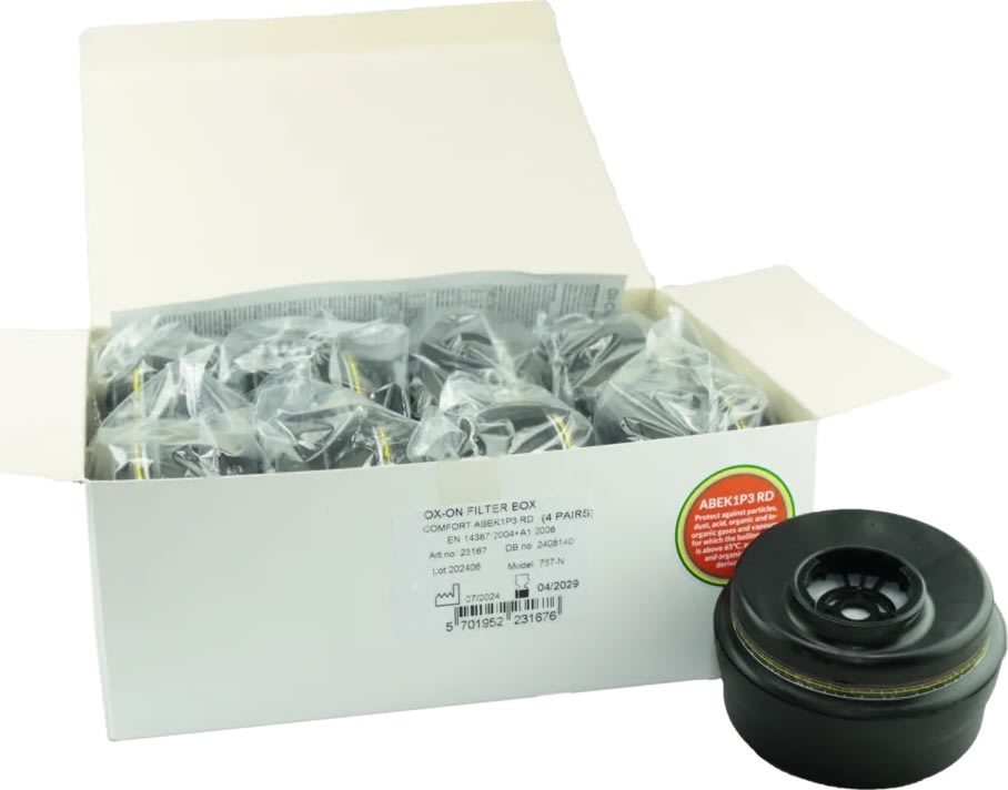 OX-ON Filtersats Comfort ABEK1P3 RD, 4 satser