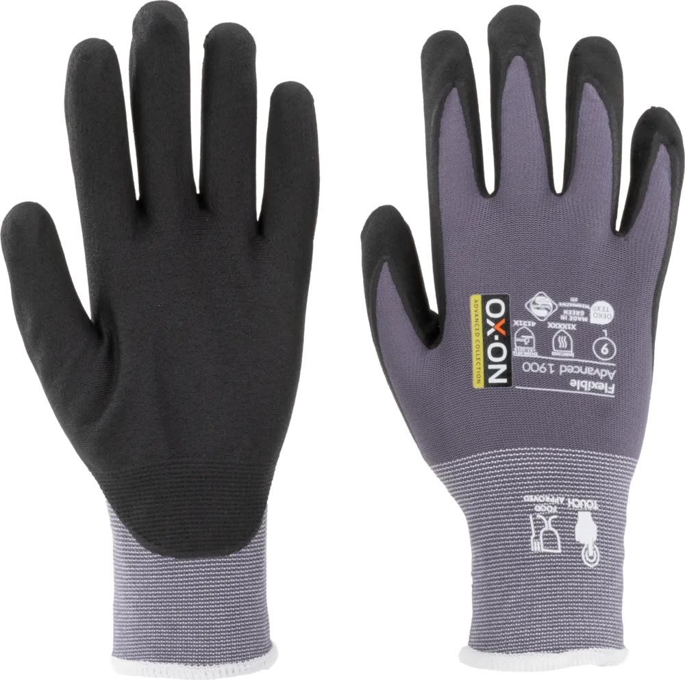 OX-ON Arbetshandske Flexible Advanced 1900, Stl 11