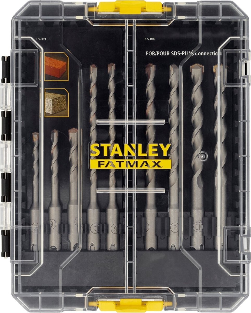 Stanley Murborrsats SDS, 110/160 mm, 9 delar