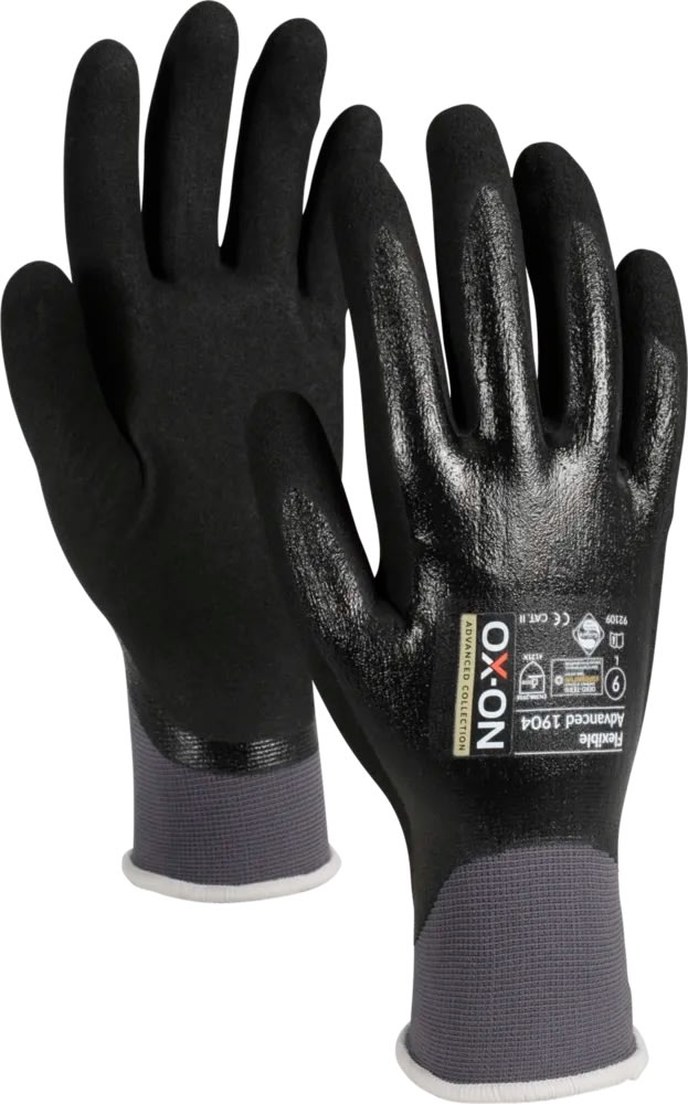 OX-ON Arbetshandske Flexible Advanced 1904, Stl 9