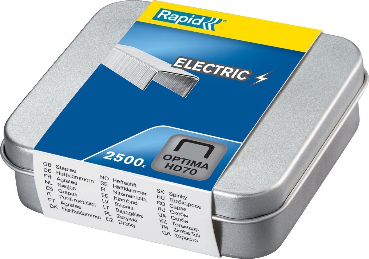 Häftklamrar Rapid Optima | HD70 | 2500 st.