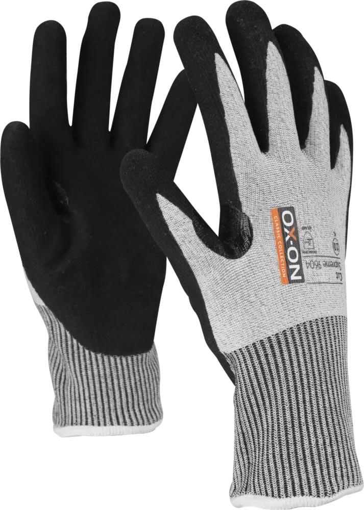 OX-ON Arbetshandske Cut Supreme F 9604, Stl. 9